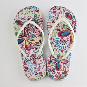 Women flip flops festival summer party